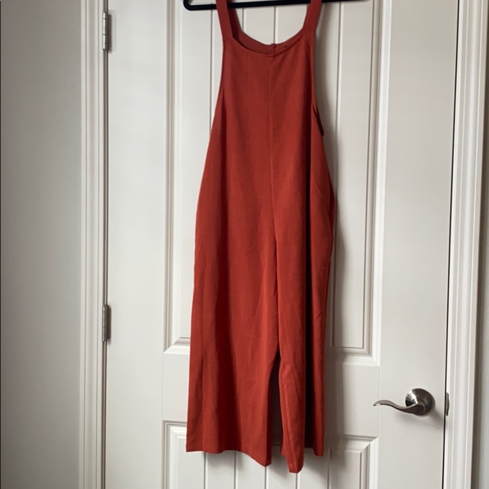 EUC rusty orange jumper